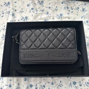 Chanel Black Quilted Crossbody Bag